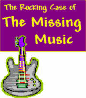 The Rocking Case of The Missing Music<br><h5> 4 girls and 4 boys are suspects<br>Up to 30can play!<br>10 - 17 years old</h5>