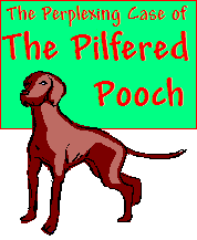 The Perplexing Case of The Pilfered Pooch<br><h5> 4 boys and 4 girls are suspects
Up to 20 can play <br>Ages 8-12</h5>